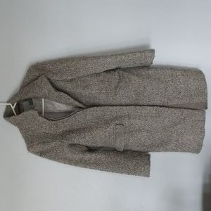 Gray Boucle H&M Coat Size Small